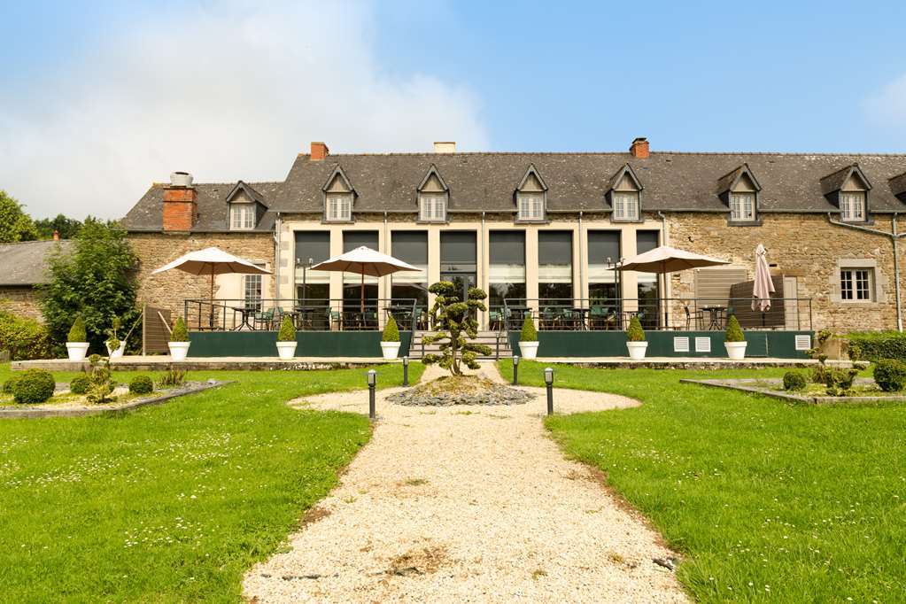 Hotel De L'Abbaye Le Tronchet  Exteriér fotografie